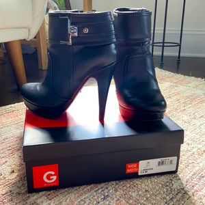 HOT!!!! G by Guess black “Disco” booties in great shape! 7.5 W